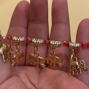Good luck elephant bracelet